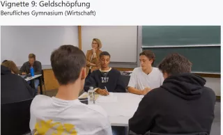 Webseite: Förderbezogene Diagnostik / förderbezogenes Diagnostizieren in heterogenen Klassen: Videovignette 9: Geldschöpfung | Berufliches Gymnasium (Wirtschaft)