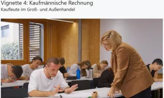 Webseite: Förderbezogene Diagnostik / förderbezogenes Diagnostizieren in heterogenen Klassen: Videovignette 4: Kaufmännische Rechnung | Kaufleute im Groß- und Außenhandel
