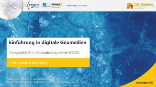 Presentation: Einführung in digitale Geomedien: Geographische Informationssysteme (QGIS)