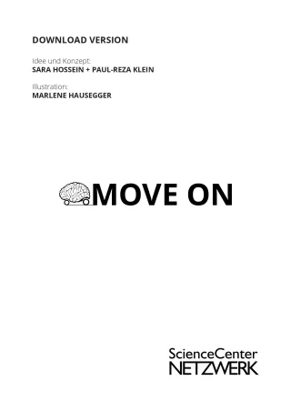 Sonstiges: Move-On! Spielunterlagen