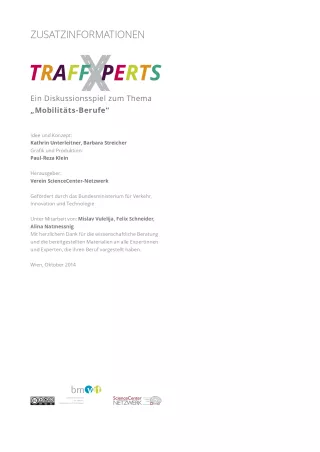 Glossar: TraffXperts: Zusatzinfos