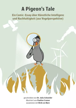 Broschuere: A Comic Essay on Artificial Intelligence and Sustainability!