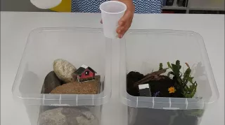 Entdeckendes: From rain to flood | Experiment