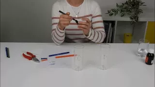 Entdeckendes: Eingetrocknete Filzstifte retten | Experiment