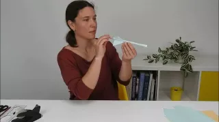 Entdeckendes: Papirnata raketa | Poskus