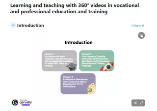 Kurs: Learning and teaching with 360° videos in vocational and professional education and training
