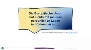 Presentation: Europa ganz nah (PPT)