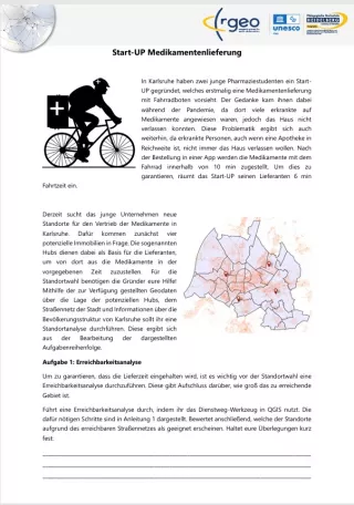 Arbeitsblatt: Arbeitsblatt: Standortanalyse mit QGIS (Medikamenten-Startup)