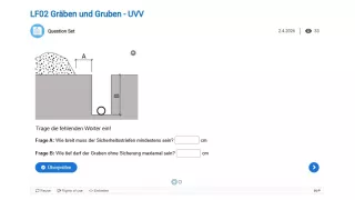 Interaktion: Gräben und Gruben – UVV