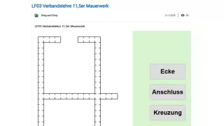 Interaktion: Verbandslehre 11,5er Mauerwerk