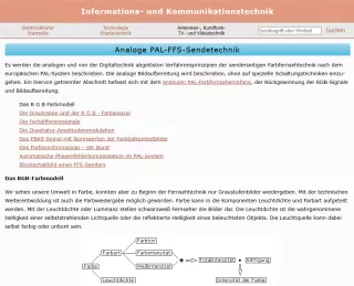 Webseite: Analoge PAL-FFS-Sendetechnik