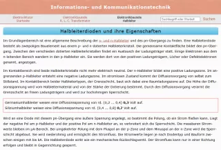 Webseite: Halbleiterdioden und ihre Eigenschaften