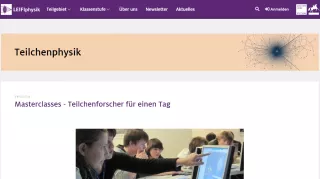 Unterrichtsbaustein: Masterclasses - Teilchenforscher für einen Tag