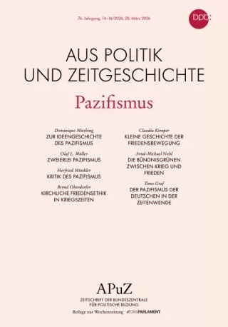 Text: Pazifismus