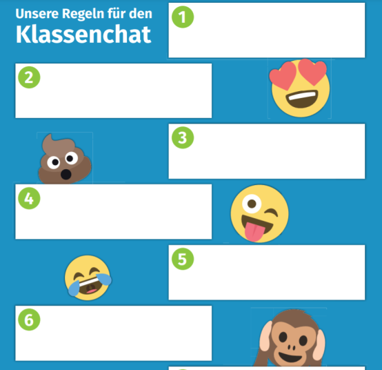 Unsere Regeln für den Klassenchat