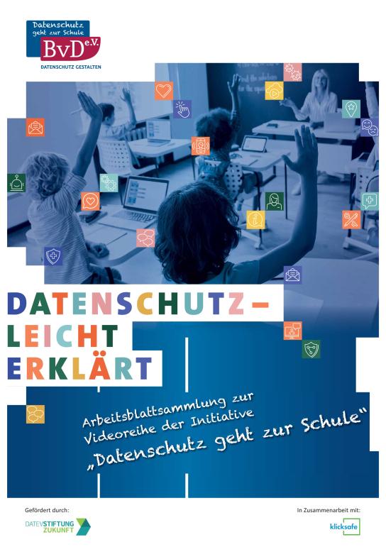 Datenschutz - leicht erklärt (Arbeitsblattsammlung zur Videoreihe)