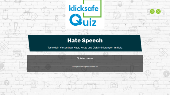 Quiz zum Thema Hate Speech