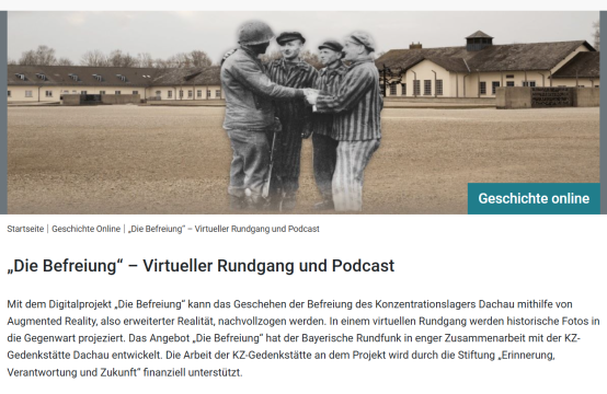 „Die Befreiung“ | Projektseite