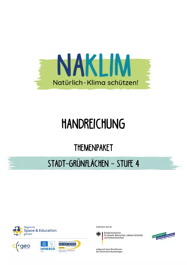 Collection: Themenpaket: Stadt-Grünflächen | Stufe 4
