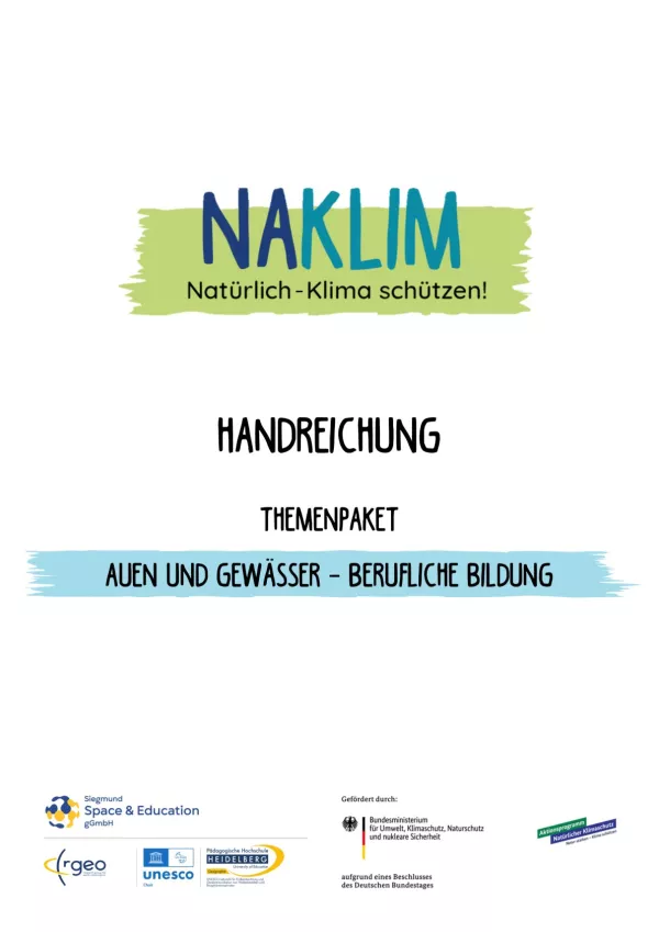 Collection: Themenpaket: Auen und Gewässer | Berufliche Bildung