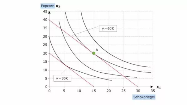 Video: Volkswirtschaftslehre - Svens Anpassung an weniger Einkommen