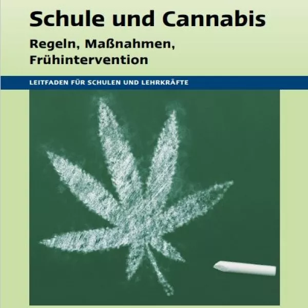 Broschuere: Schule und Cannabis - Regeln, Maßnahmen, Frühintervention.