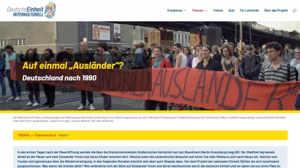 Unterrichtsbaustein: Auf einmal „Ausländer“?