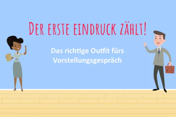Interaktion: Was ziehe ich an? Meine Bewerbung als Bürokaufmann/frau