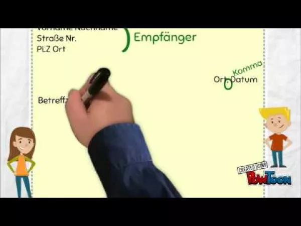 Video: (Offiziellen) Brief verfassen