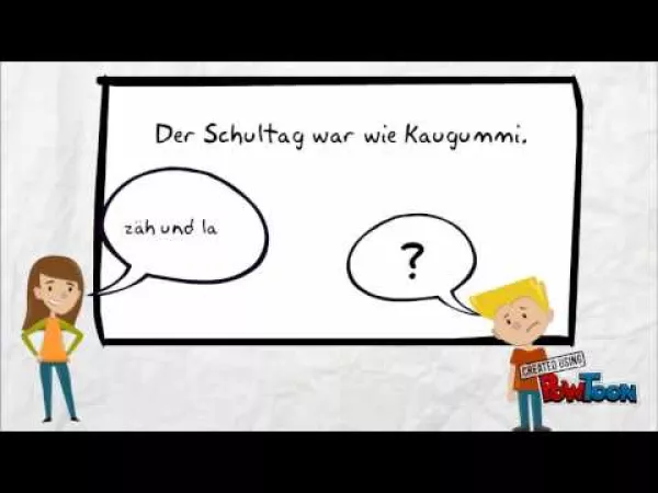 Video: Sprachliche Bilder (Vergleich)