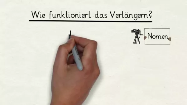 Video: Rechtschreibstrategie "Verlängern"