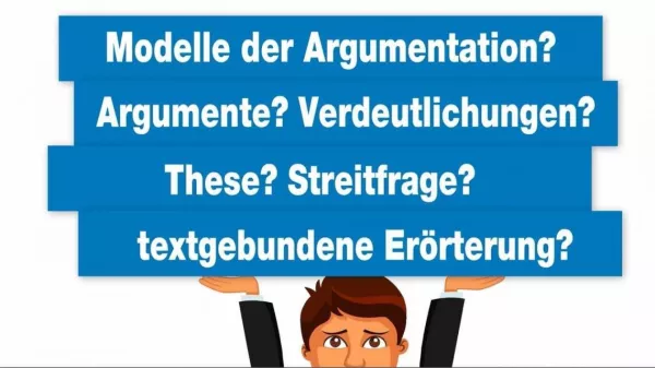 Video: Schreibplan für textgebundene Erörterung