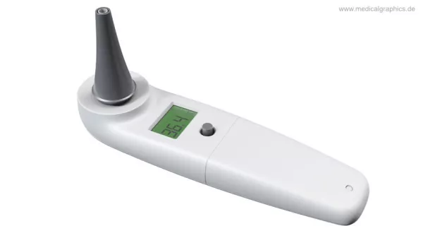 Bild: Infrarot-Thermometer Ohr