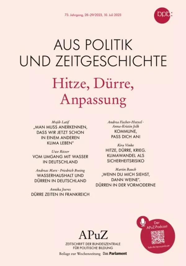 Text: Hitze, Dürre, Anpassung