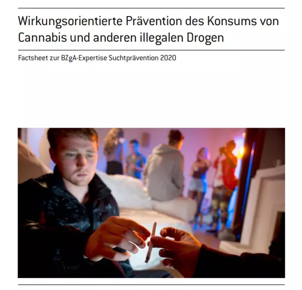 Sonstiges: Wirkungsorientierte Prävention des Konsums von Cannabis und anderen illegalen Drogen