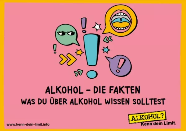 Broschuere: Alkohol? Kenn Dein Limit - Die Fakten