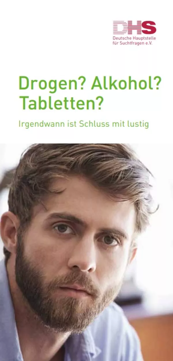 Broschuere: Drogen? Alkohol? Tabletten? Irgendwann ist Schluss mit Lustig (Polnisch)