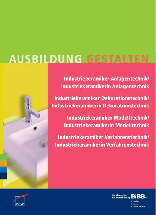 Broschuere: Ausbildung gestalten: Industrielle Keramikberufe