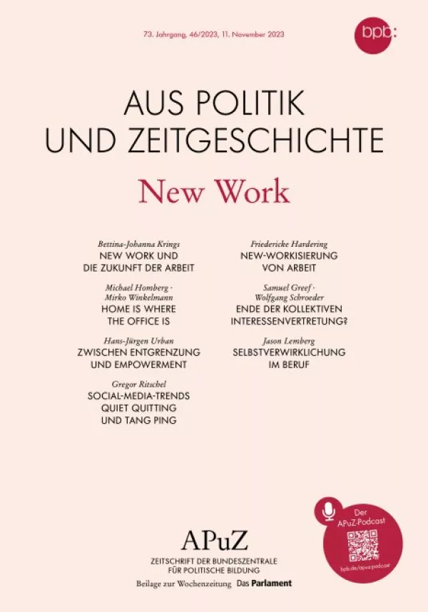 Broschuere: New Work