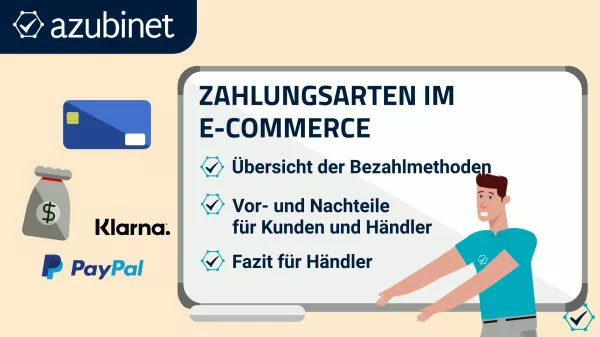 Video: Zahlungsarten im E-Commerce