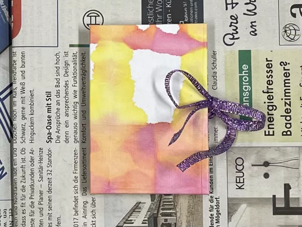 Video: Faltanleitung für das rechteckige Buch