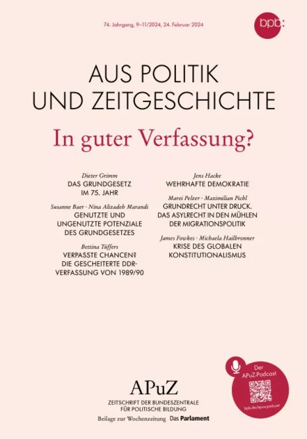 Text: In guter Verfassung?