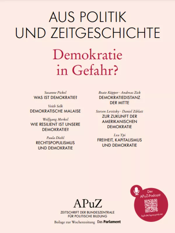 Text: Demokratie in Gefahr?