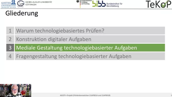 Video: Mediale Gestaltung technologiebasierter Aufgaben