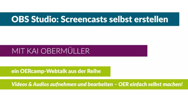 Video: Video-Aufnahmen 1: Screencasts erstellen mit OBS Studio
