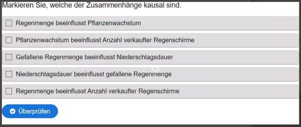 Interaktion: A1-1 Regression – Zahlen vorhersagen. Quiz 4 zum Video