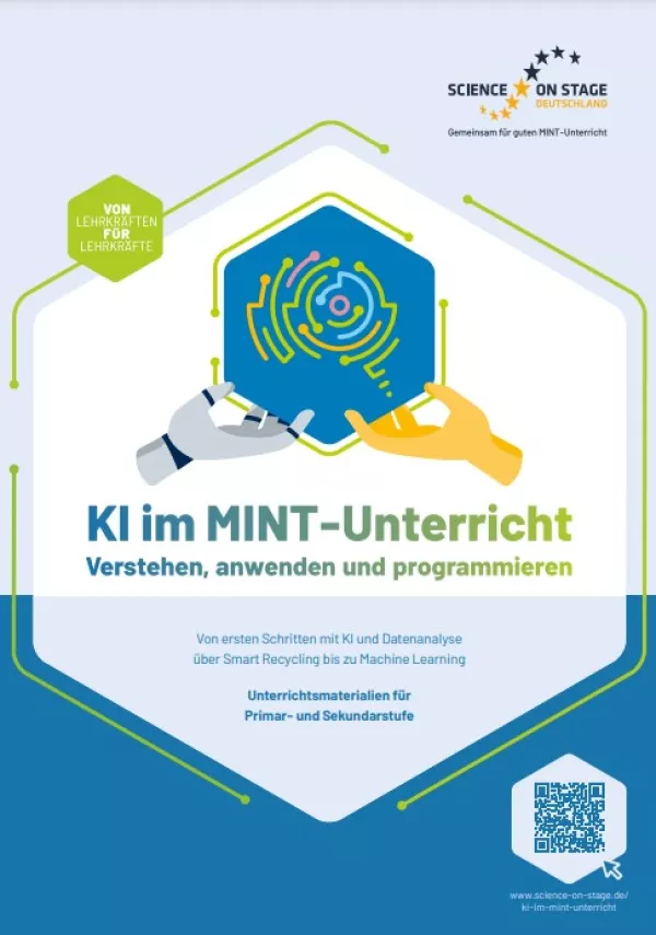 Broschuere: Flyer: KI im MINT-Unterricht