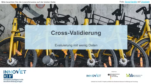 Video: C5-3 Cross-Validierung - Evaluierung mit wenig Daten (Video)