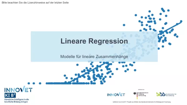 Presentation: C3-1 Einfache Lineare Regression - Modelle für lineare Zusammenhänge (Folien zum Video)