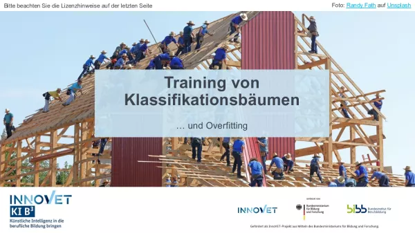 Video: C4-3 Training von Klassifikationsbäumen ... und Overfitting (Video)